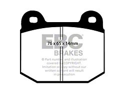 EBC Brakes Yellowstuff Brake Pad Sets Rears Only - DP41537R