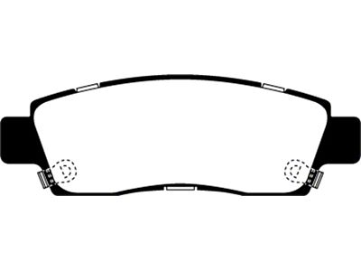 EBC Brakes 03-05 Chevrolet SSR 5.3 Greenstuff Rear Brake Pads