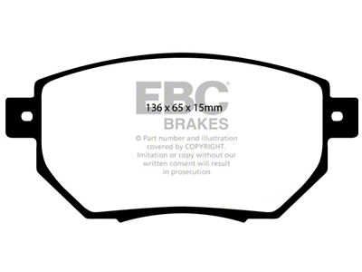 EBC Brakes Ultimax2 Brake Pad Sets Fronts Only - UD969