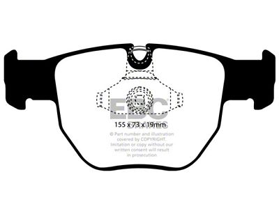 EBC Brakes Yellowstuff Brake Pad Sets Fronts Only - DP41463R