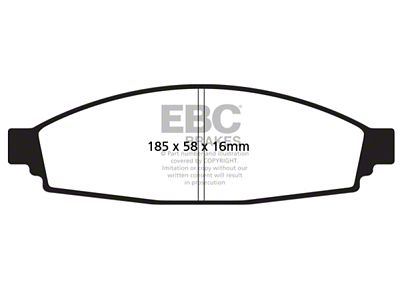 EBC Brakes Greenstuff Brake Pad Sets Fronts Only - DP61675