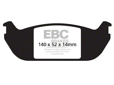 EBC Brakes Yellowstuff Brake Pad Sets Rears Only - DP41686R
