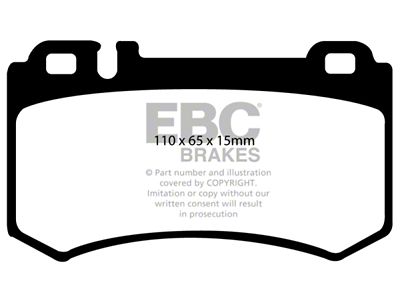 EBC Brakes Yellowstuff Brake Pad Sets Rears Only - DP41490R