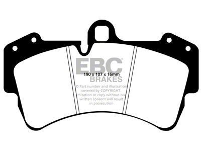 EBC Brakes Redstuff Brake Pad Sets Fronts Only - DP31473C