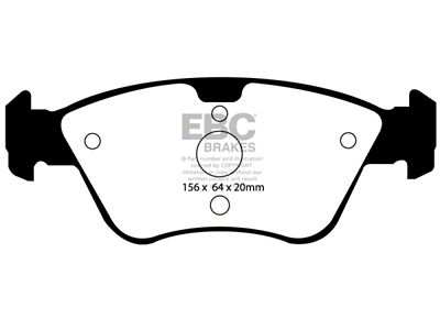 EBC Brakes Yellowstuff Brake Pad Sets Fronts Only - DP41075R