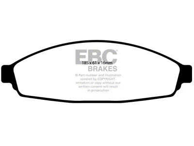 EBC Brakes Greenstuff Brake Pad Sets Fronts Only - DP21676