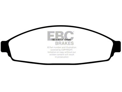 EBC Brakes Greenstuff Brake Pad Sets Fronts Only - DP21676P