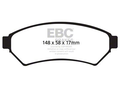 EBC Brakes Greenstuff Brake Pad Sets Fronts Only - DP61727