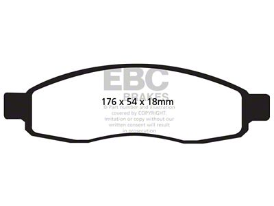 EBC Brakes Greenstuff Brake Pad Sets Fronts Only - DP61698