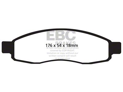 EBC Brakes Ultimax2 Brake Pad Sets Fronts Only - UD1015