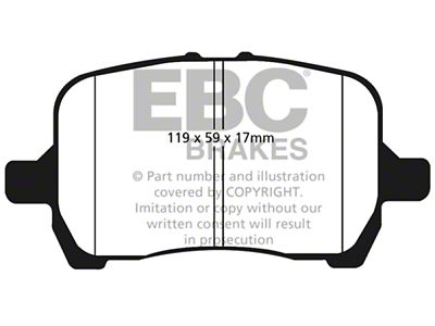 EBC Brakes Greenstuff Brake Pad Sets Fronts Only - DP21763