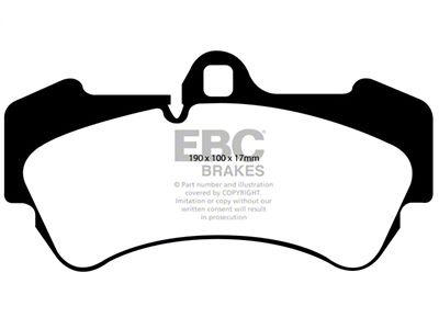 EBC Brakes Bluestuff Brake Pad Sets Fronts Only - DP51521NDX