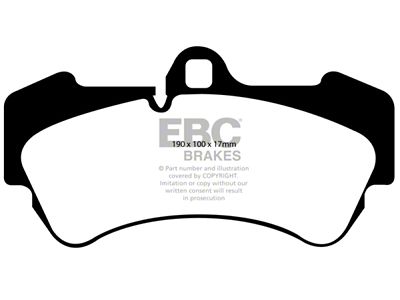 EBC Brakes Ultimax2 Brake Pad Sets Fronts Only - UD1007