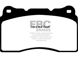 EBC Brakes Yellowstuff Brake Pad Sets Fronts Only - DP41210R