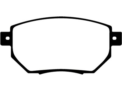 EBC Brakes 05-06 Nissan Altima 3.5 SE-R Greenstuff Front Brake Pads
