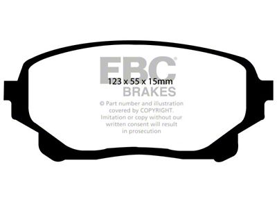EBC Brakes Greenstuff Brake Pad Sets Fronts Only - DP61756