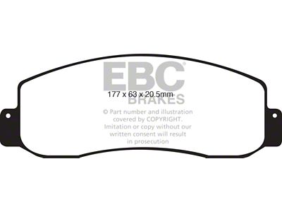 EBC Brakes Ultimax2 Brake Pad Sets Fronts Only - UD1069