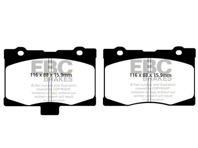 EBC Brakes Greenstuff Brake Pad Sets Fronts Only - DP21735