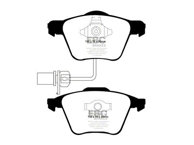 EBC Brakes Yellowstuff Brake Pad Sets Fronts Only - DP41495R