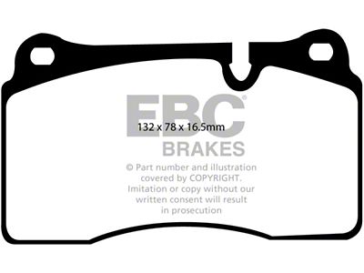 EBC Brakes Yellowstuff Brake Pad Sets Fronts Only - DP41922R