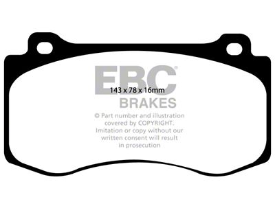 EBC Brakes Redstuff Brake Pad Sets Fronts Only - DP31764C