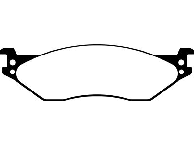 EBC Brakes Yellowstuff Brake Pad Sets Fronts Only - DP43038R