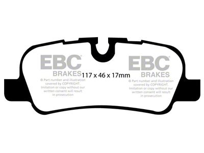 EBC Brakes Extra Duty Brake Pad Sets Rears Only - ED91542