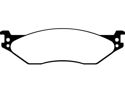 EBC Brakes Extra Duty Brake Pad Sets Fronts Only - ED93038