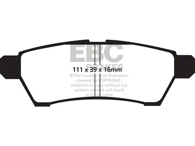 EBC Brakes Ultimax2 Brake Pad Sets Front & Rear - UD1100