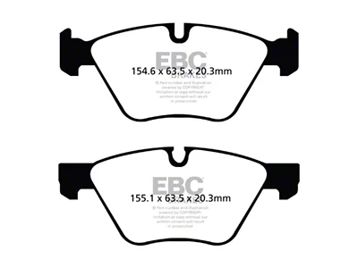 EBC Brakes Bluestuff Brake Pad Sets Fronts Only - DP51493NDX