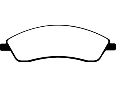 EBC Brakes 06-07 Cadillac CTS 2.8 Sports Suspension Redstuff Front Brake Pads