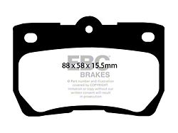 EBC Brakes Yellowstuff Brake Pad Sets Rears Only - DP41586R