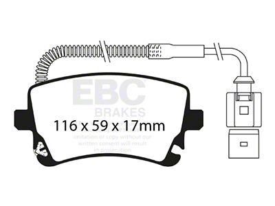 EBC Brakes Bluestuff Brake Pad Sets Rears Only - DP51470NDX