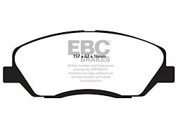 EBC Brakes Greenstuff Brake Pad Sets Fronts Only - DP61783