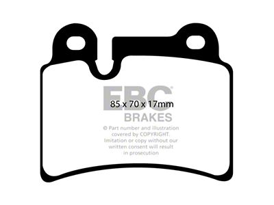 EBC Brakes Yellowstuff Brake Pad Sets Rears Only - DP41944R
