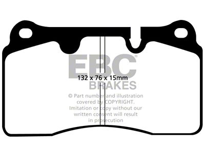 EBC Brakes Ultimax2 Brake Pad Sets Fronts Only - UD1165