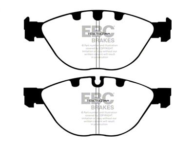 EBC Brakes Bluestuff Brake Pad Sets Fronts Only - DP51482NDX