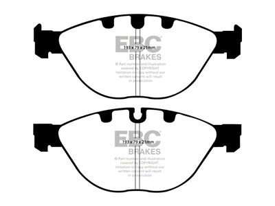 EBC Brakes Yellowstuff Brake Pad Sets Fronts Only - DP41482R