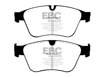 EBC Brakes Yellowstuff Brake Pad Sets Fronts Only - DP41937R