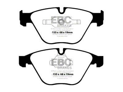 EBC Brakes Bluestuff Brake Pad Sets Fronts Only - DP52006NDX