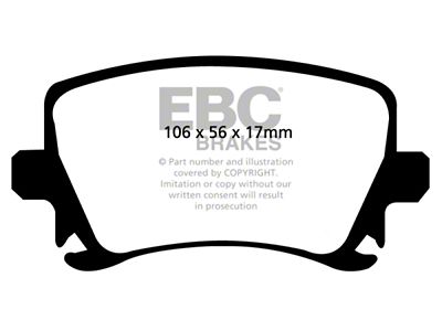 EBC Brakes Greenstuff Brake Pad Sets Rears Only - DP21518