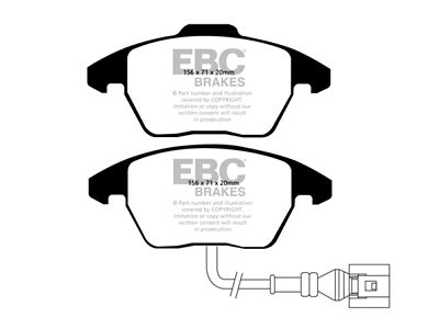 EBC Brakes Ultimax2 Brake Pad Sets Front & Rear - UD1107
