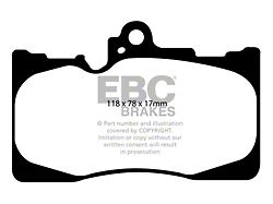 EBC Brakes Yellowstuff Brake Pad Sets Fronts Only - DP41589R