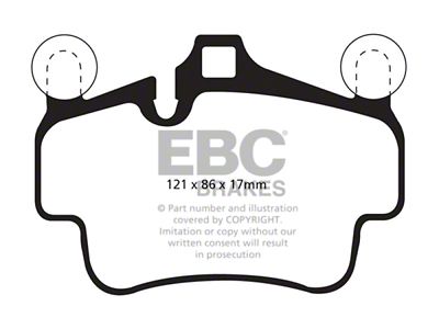EBC Brakes Yellowstuff Brake Pad Sets Fronts Only - DP42029R
