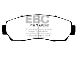 EBC Brakes Yellowstuff Brake Pad Sets Fronts Only