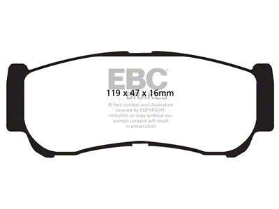 EBC Brakes Yellowstuff Brake Pad Sets Rears Only - DP41982R