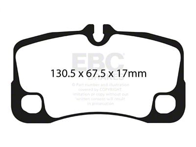 EBC Brakes Bluestuff Brake Pad Sets Rears Only - DP51930NDX