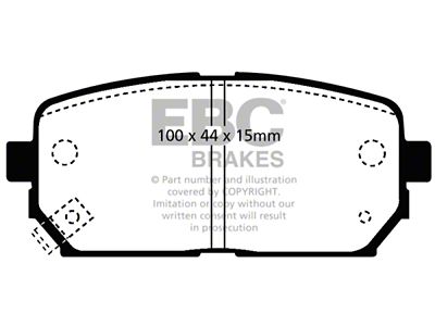 EBC Brakes Yellowstuff Brake Pad Sets Rears Only - DP41810R