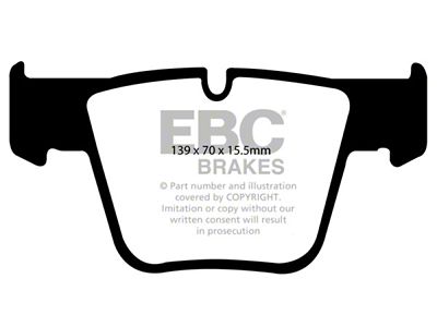 EBC Brakes Yellowstuff Brake Pad Sets Fronts Only - DP41941R