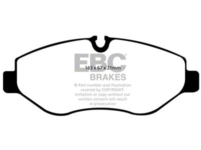 EBC Brakes Greenstuff Brake Pad Sets Fronts Only - DP61926